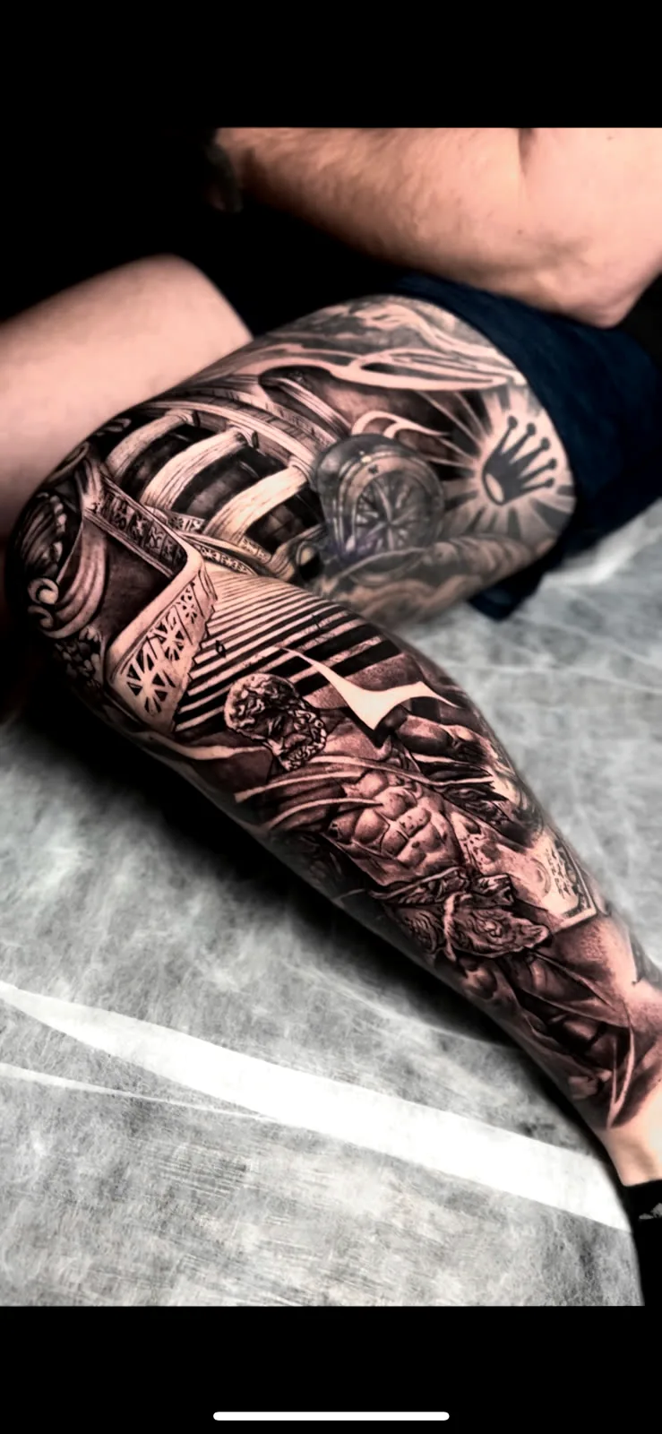 Black & Grey Tattoo