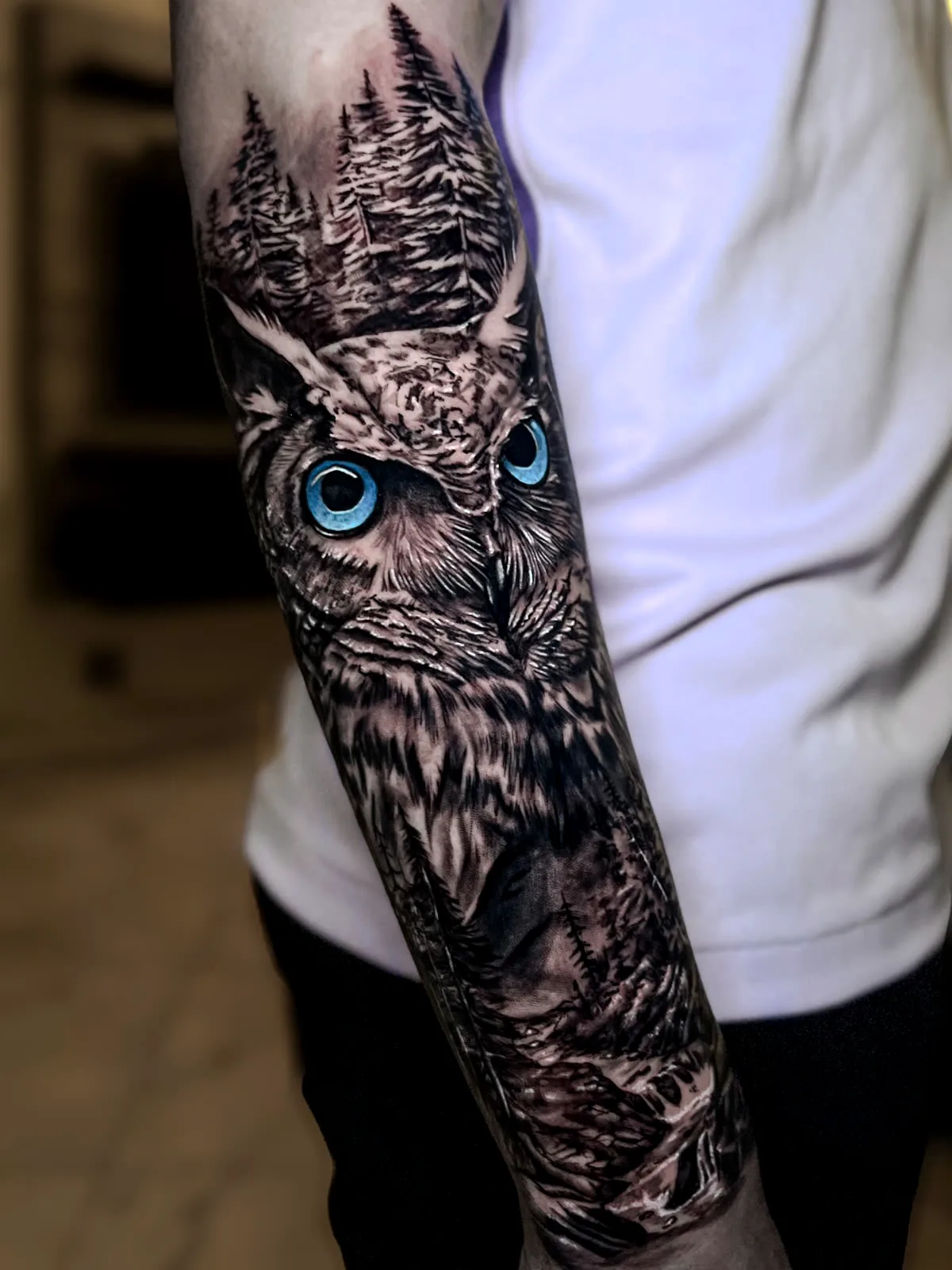 Black & Grey Tattoo