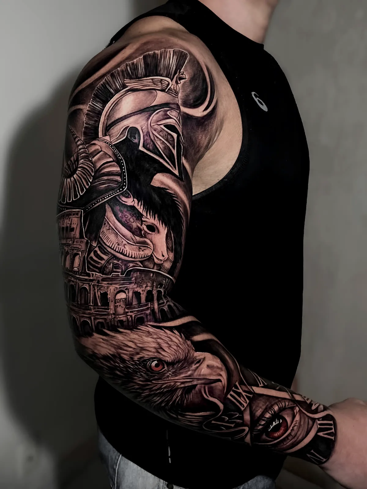 Black & Grey Tattoo