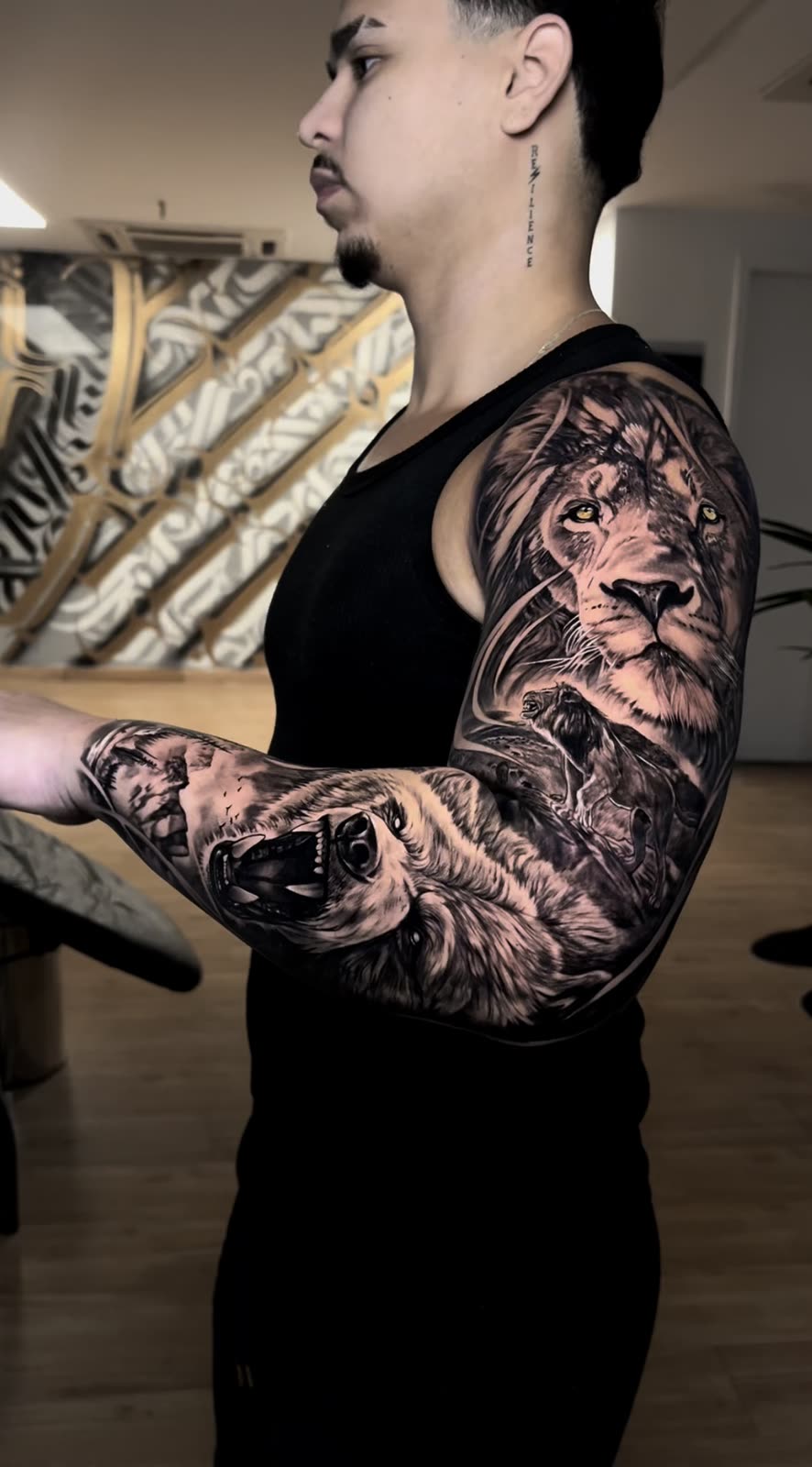 Black & Grey Tattoo