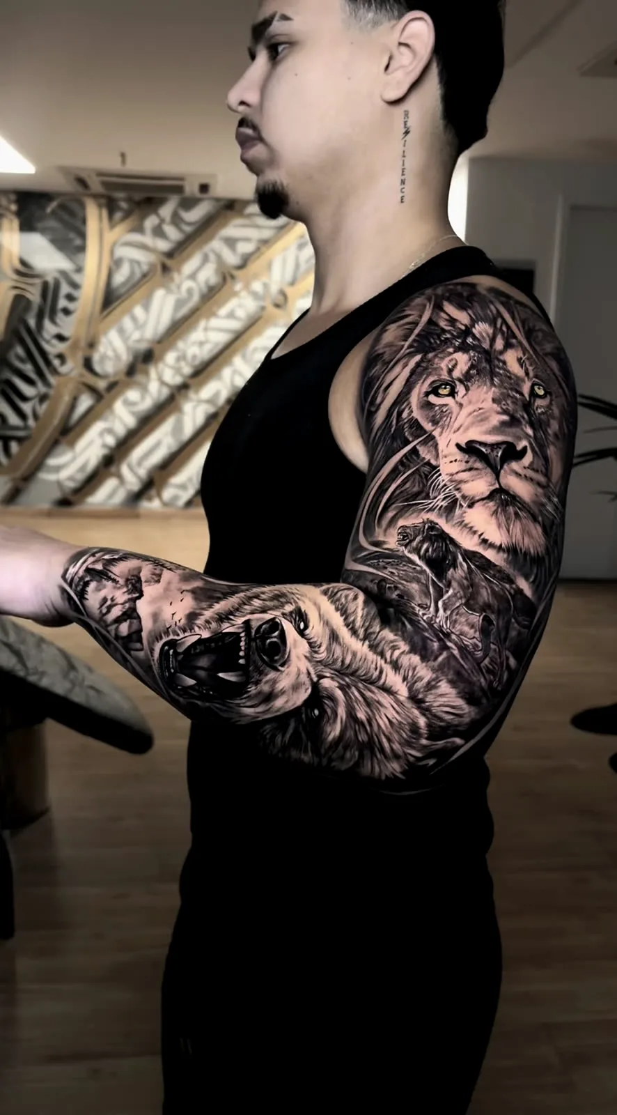 Black & Grey Tattoo