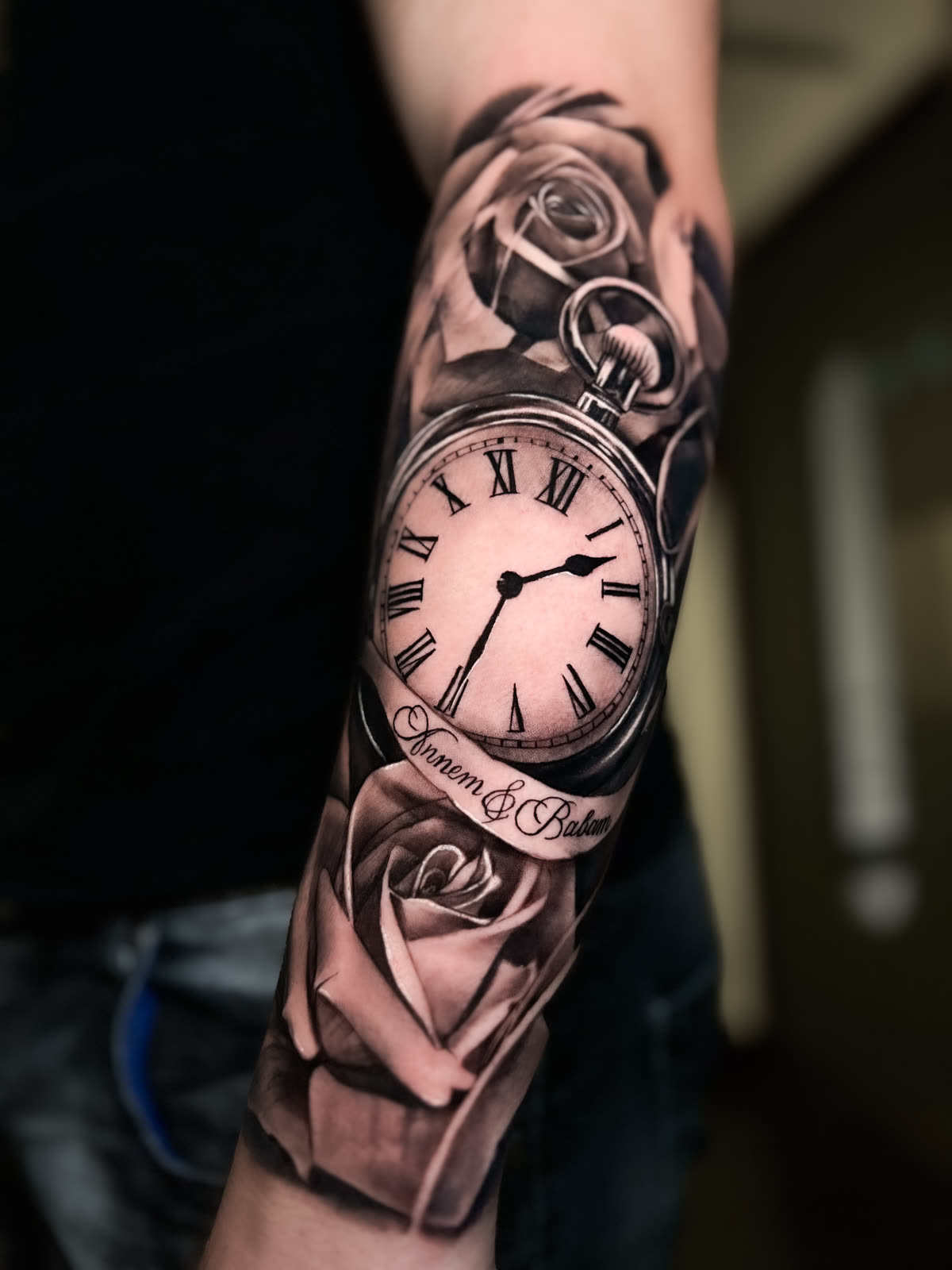 Black & Grey Tattoo